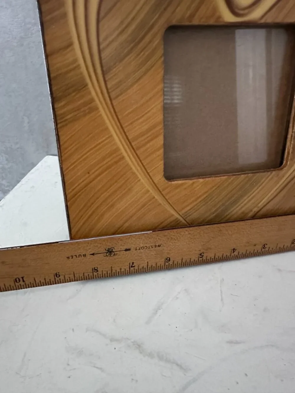 Grant Norén Hand Crafted wood Photo Frame Artisan FITS 4x4 HEART DESIGN